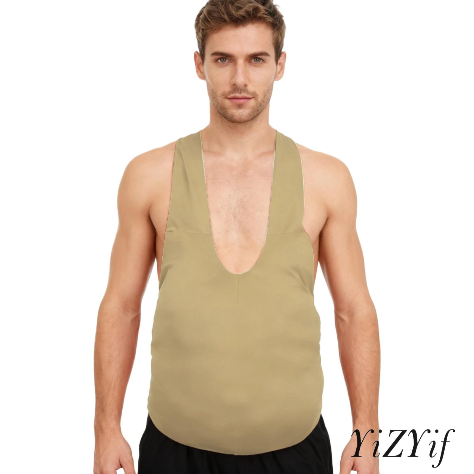 Medieval Men'S Accessories - 1 Buah Bantalan Perut Palsu yang