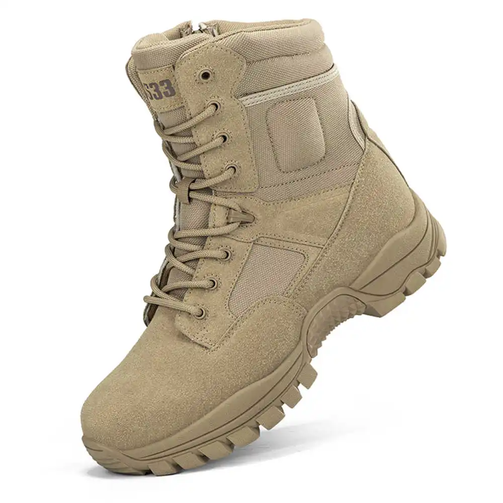 Men'S Accessories Canada - Sepatu boot kulit asli antiselip, sepatu