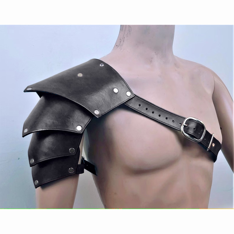 Medieval Men'S Accessories - Pelindung Bahu Ksatria Viking Abad Pertengahan,