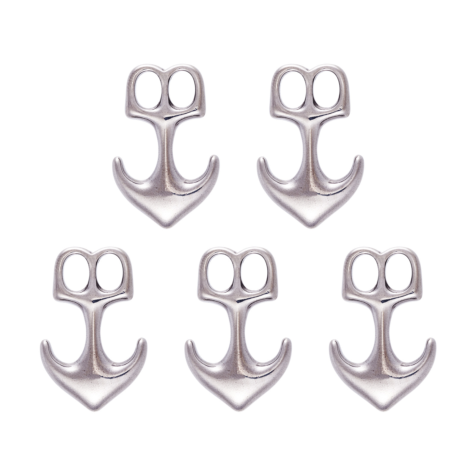 Men Accessories Style - 5 Buah Gesper Kait Jangkar Konektor