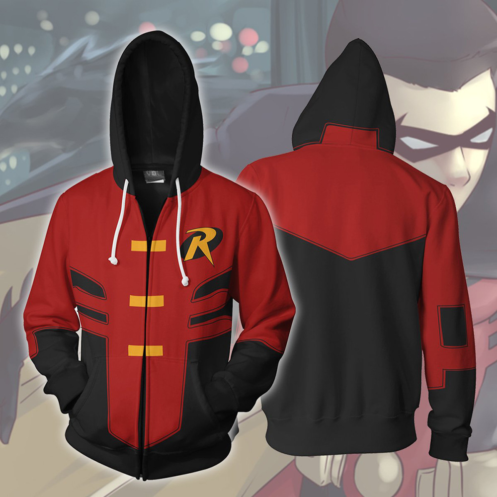 Men Accessories Style - Aksesori Anime Cosplay Kardigan Hoodie Cetak