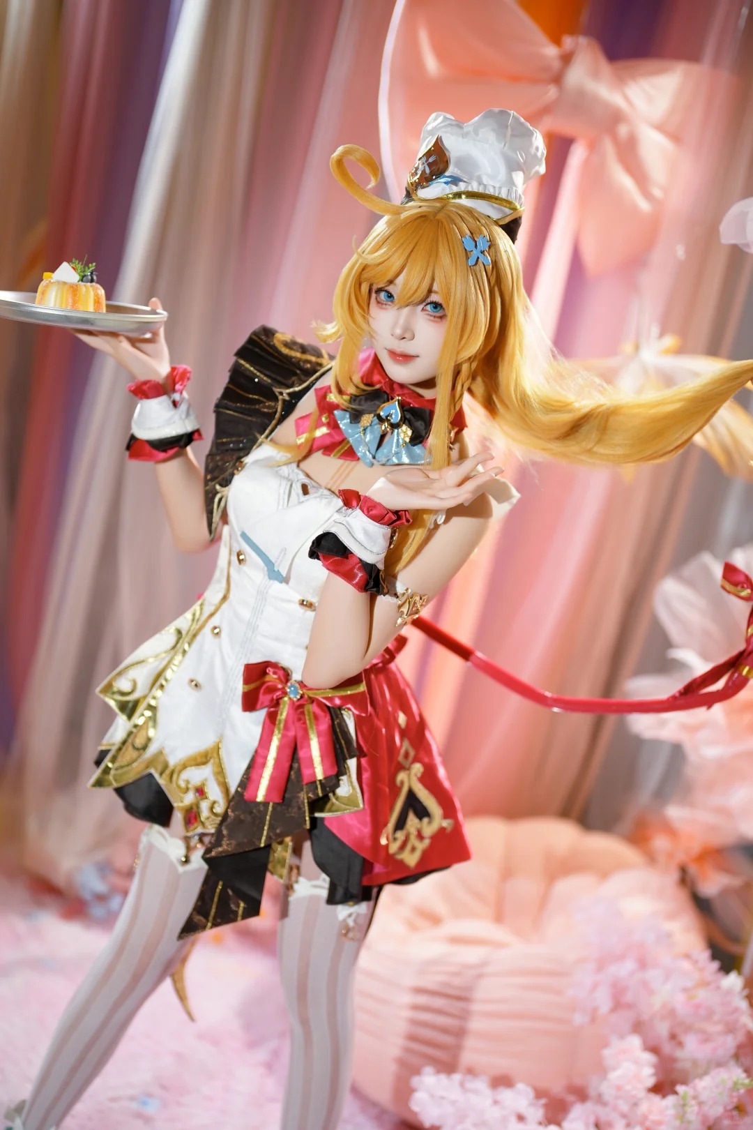 Men Accessories Style - Escoffier Cosplay Seragam Resmi Wig Sepatu
