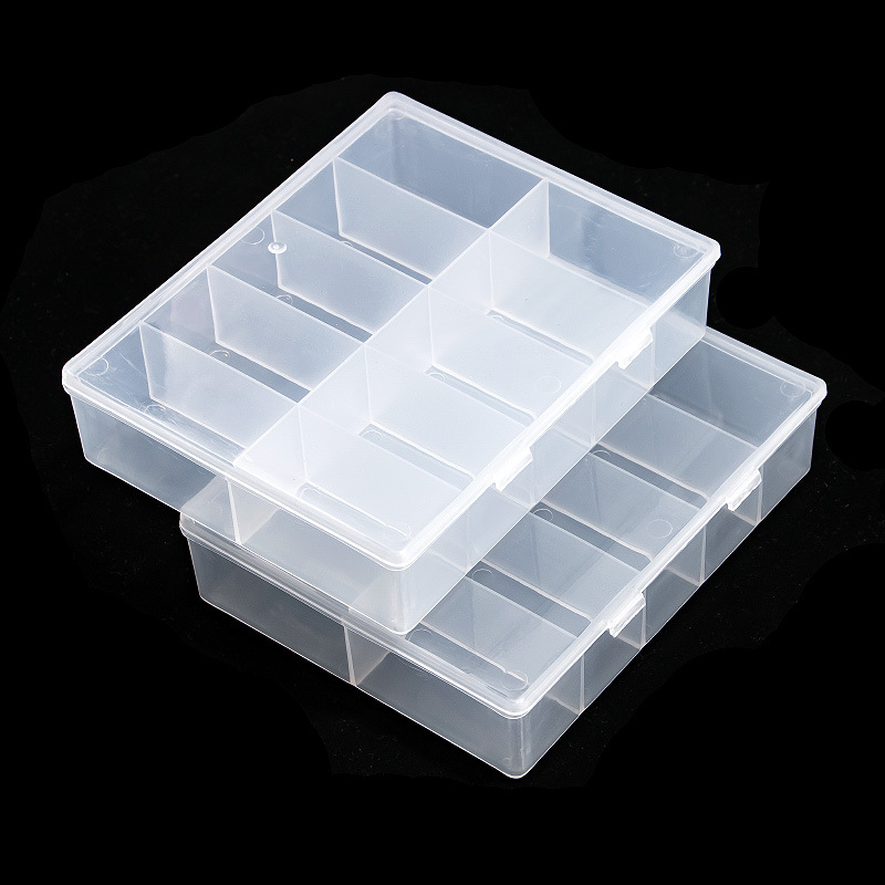 Men'S Accessories Drawer Organizer - 10 Grid Kotak Penyimpanan Bening Kosong