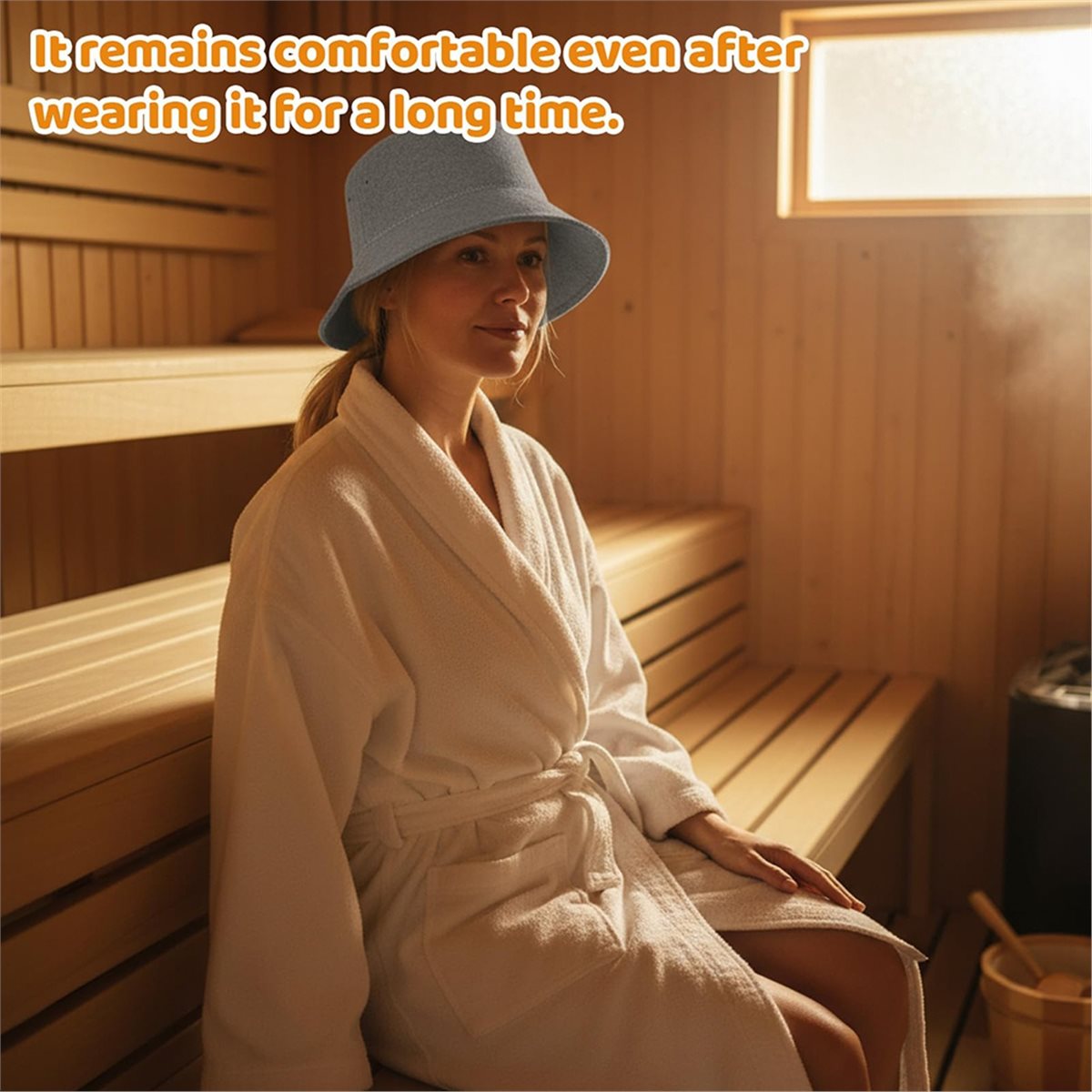 Men'S Accessories Essentials - Aksesoris Sauna Penting: Topi Sauna Berbahan