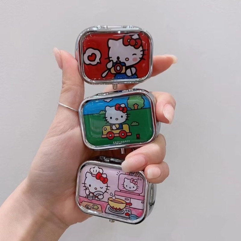 Men'S Accessories Drawer Organizer - Kotak Penyimpanan Logam Anime Hello Kitty
