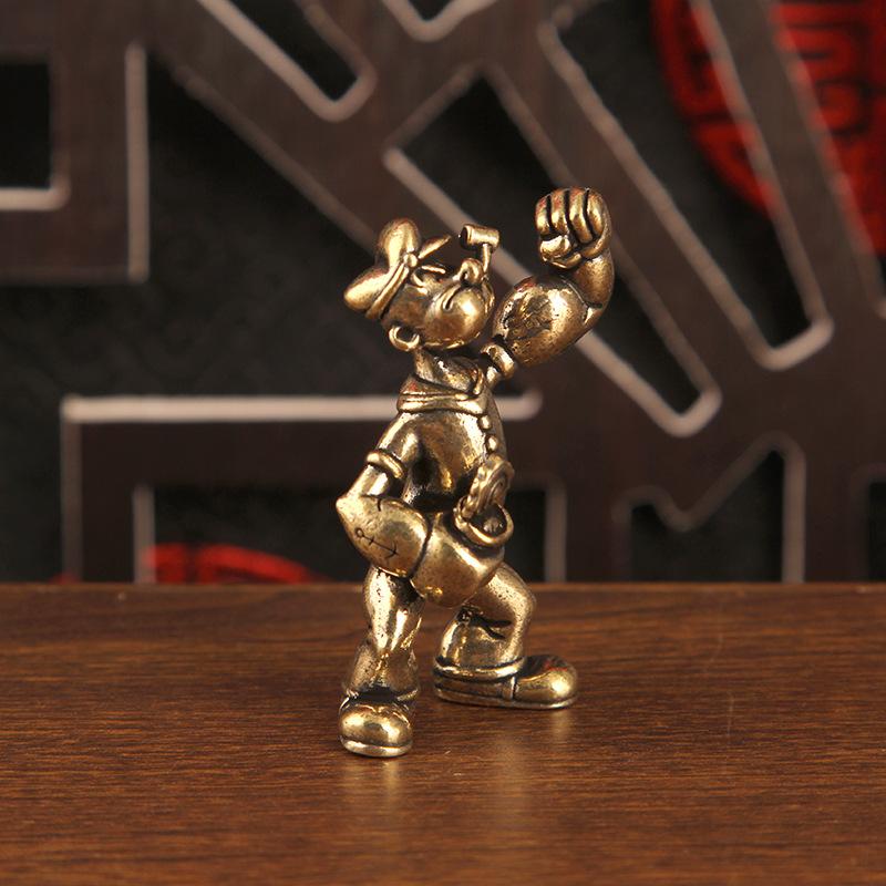 Men'S Accessories Office - 1/2 Buah Patung Kuningan Popeye The