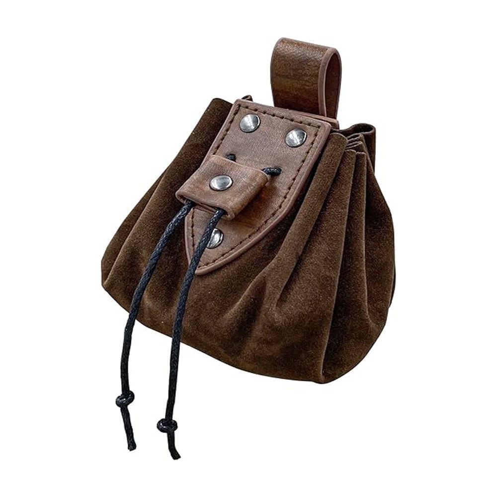 Tas Pinggang Kulit Gaya Viking - Medieval Men'S Accessories ulasan dan harga
