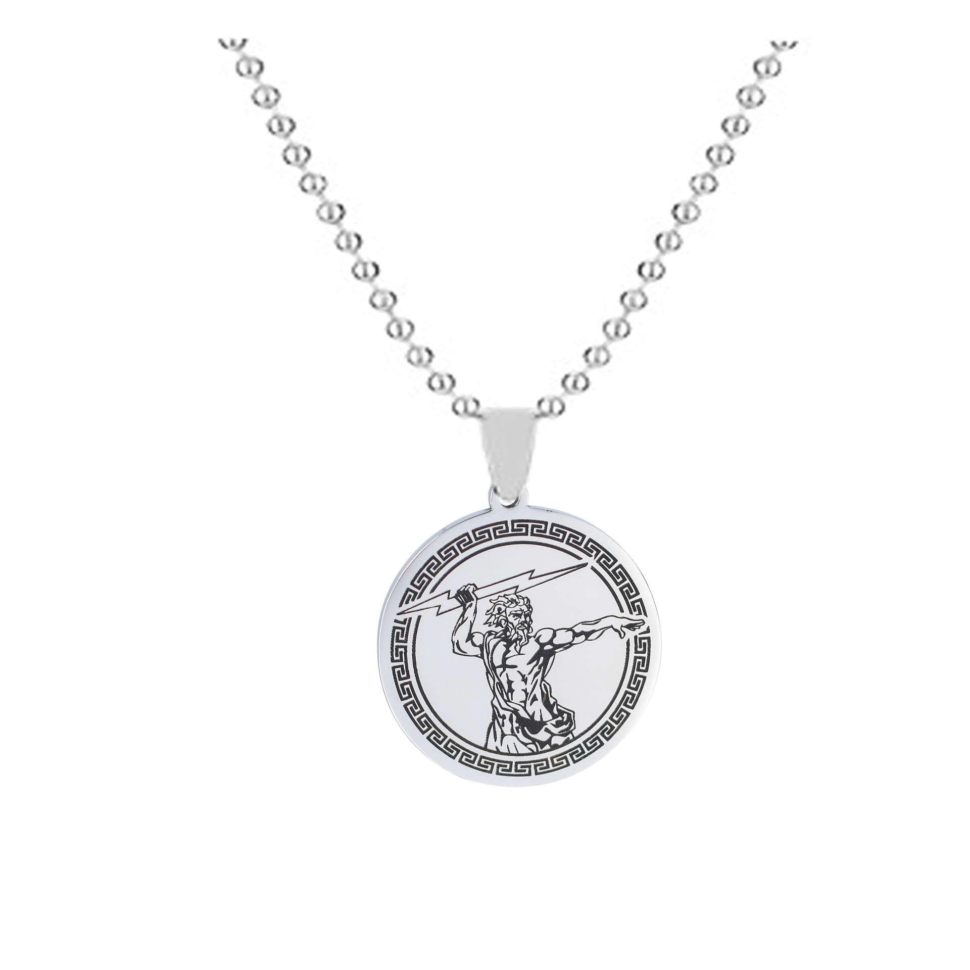 Kalung liontin Vintage Zeus At - Zeus Men Accessories ulasan dan harga