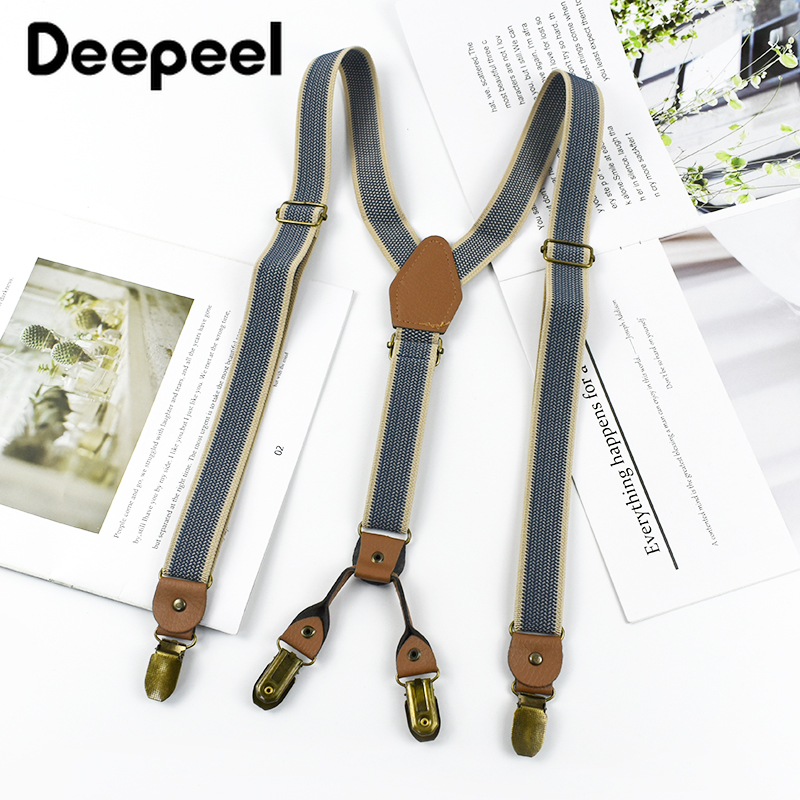 1 buah Deepeel suspender Pria  - Men'S Accessories Types ulasan dan harga