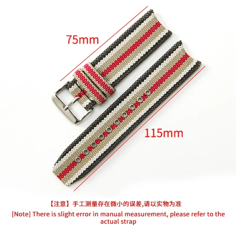 Tali jam tangan nilon anyam un - Men'S Accessories Burberry ulasan dan harga