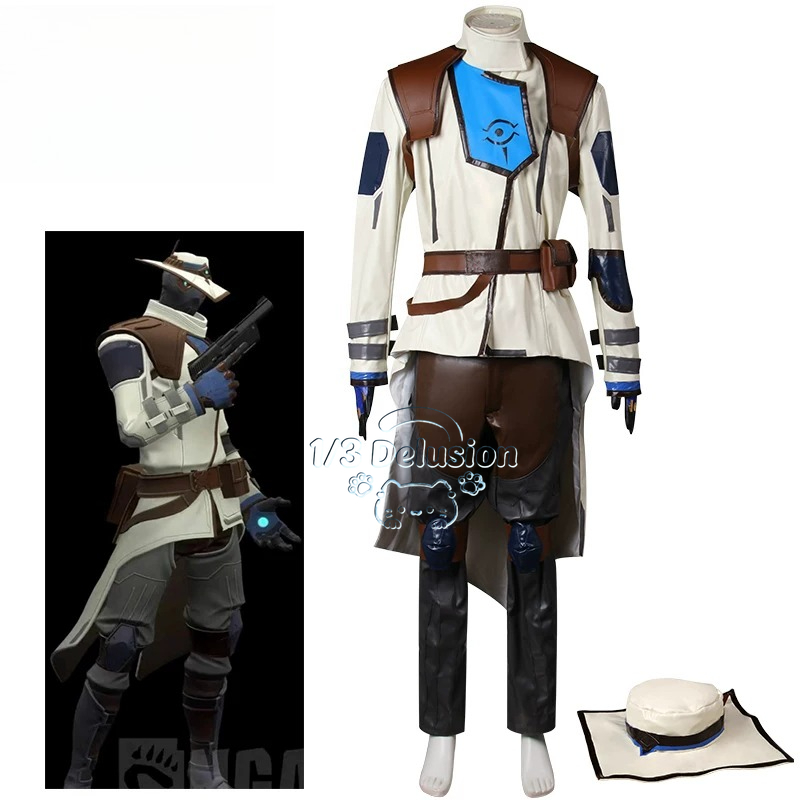 Kostum Cosplay Valorant Cypher - Men Accessories Style ulasan dan harga