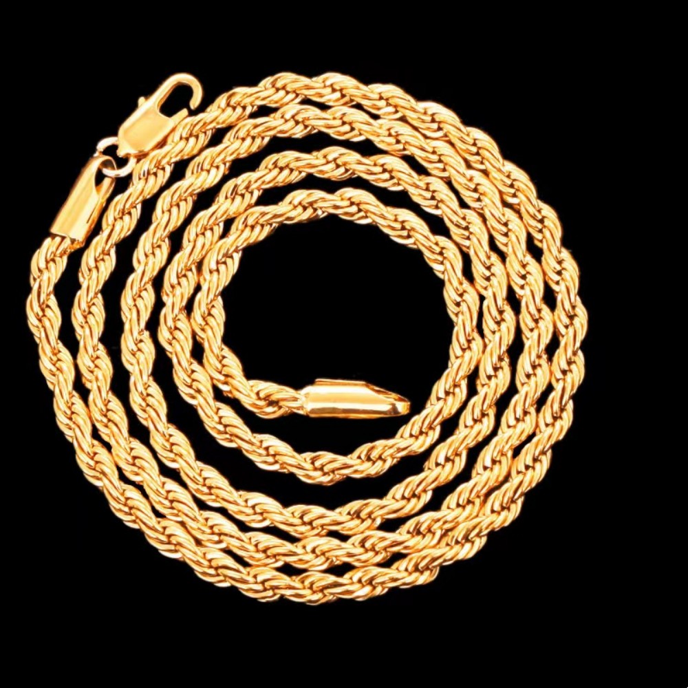 45-60Cm Kalung Rantai Tali Bul - Men'S Accessories Office ulasan dan harga
