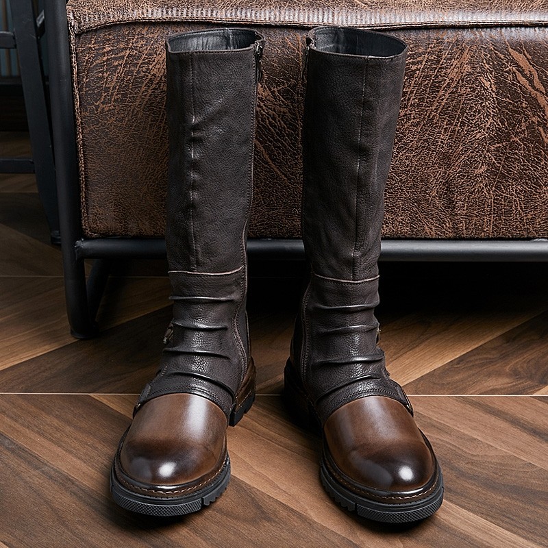 Sepatu Kulit PU Retro Abad Per - Men Accessories Style ulasan dan harga