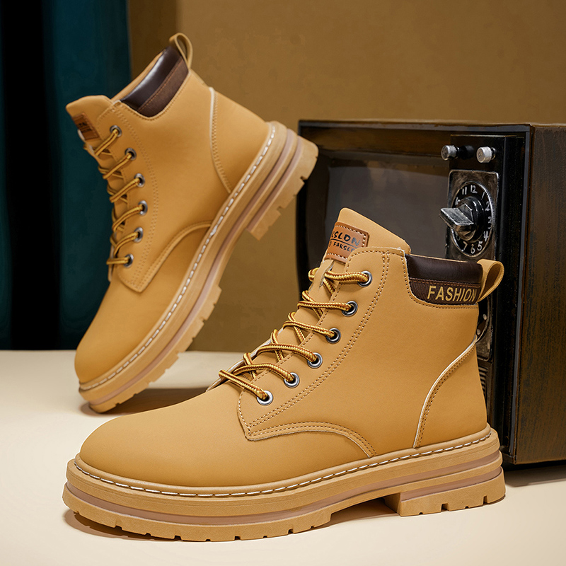 Sepatu Boots Pria Model Klasik - Men Accessories Style ulasan dan harga