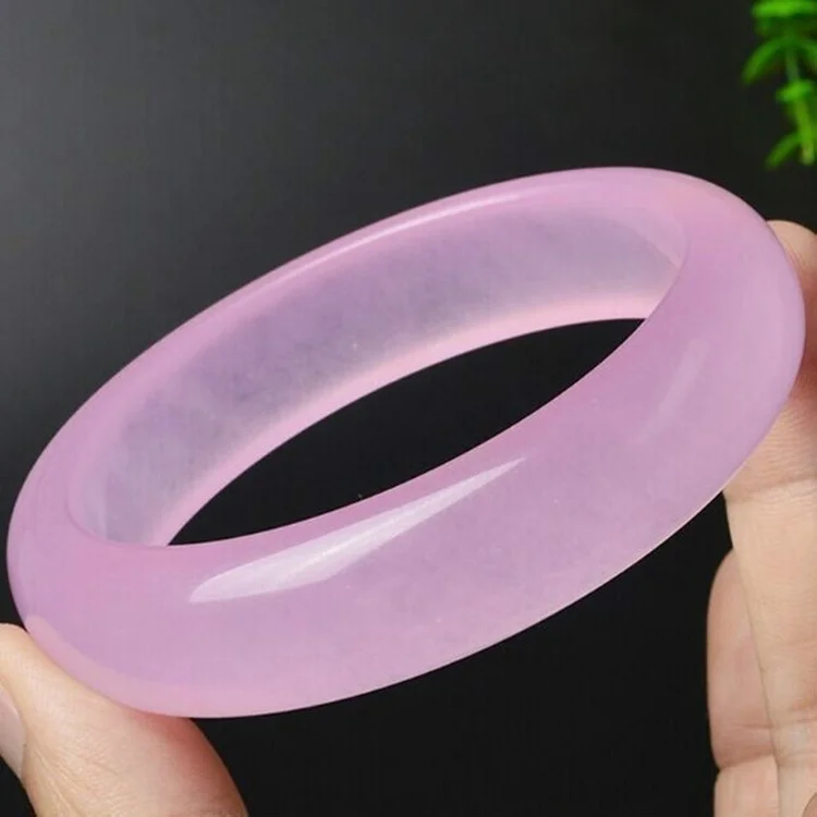 Asli Natural Pink Jade Bangle  - Men Accessories Style ulasan dan harga