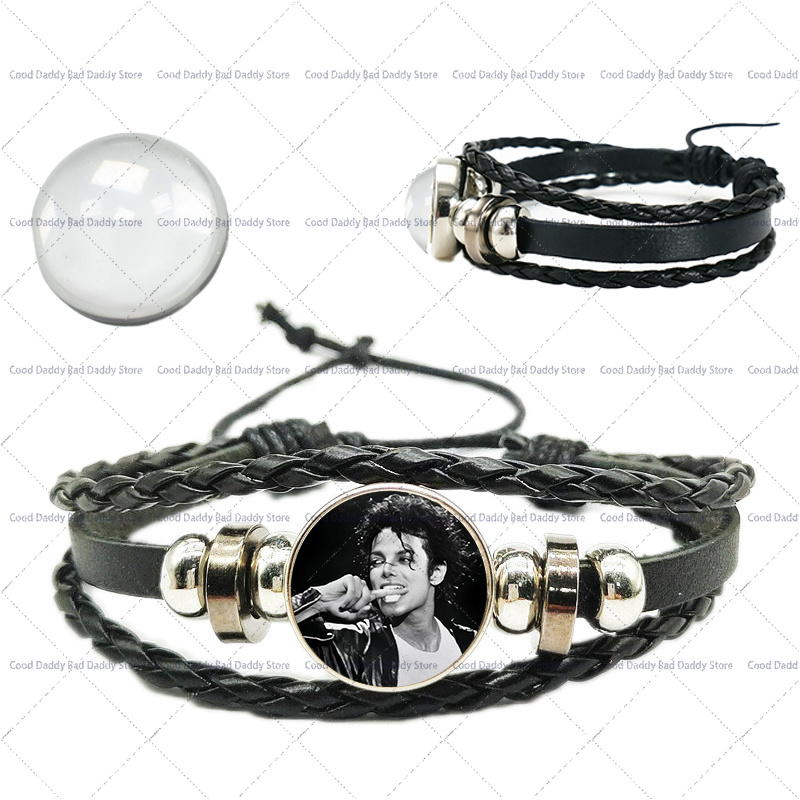 Michael Jackson Tali Tenun Tan - Men Accessories Jewelry ulasan dan harga