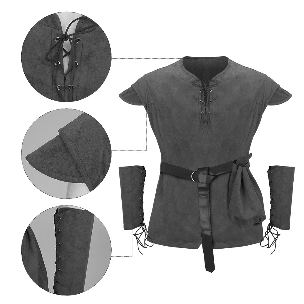 Kemeja Tunik Abad Pertengahan  - Medieval Men'S Accessories ulasan dan harga