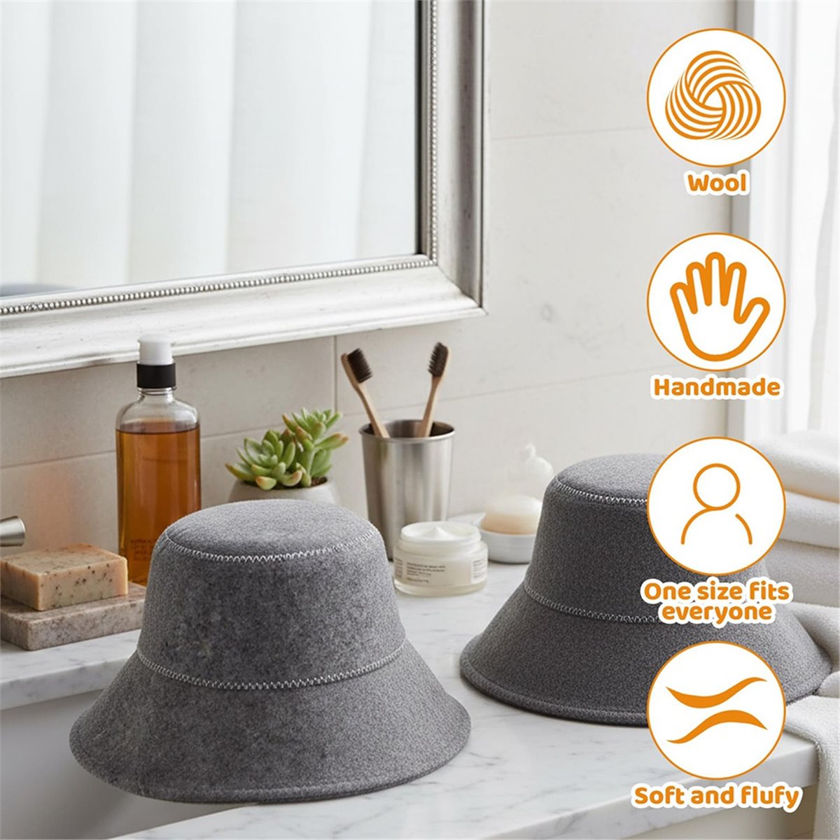 Aksesoris Sauna Penting: Topi  - Men'S Accessories Essentials ulasan dan harga