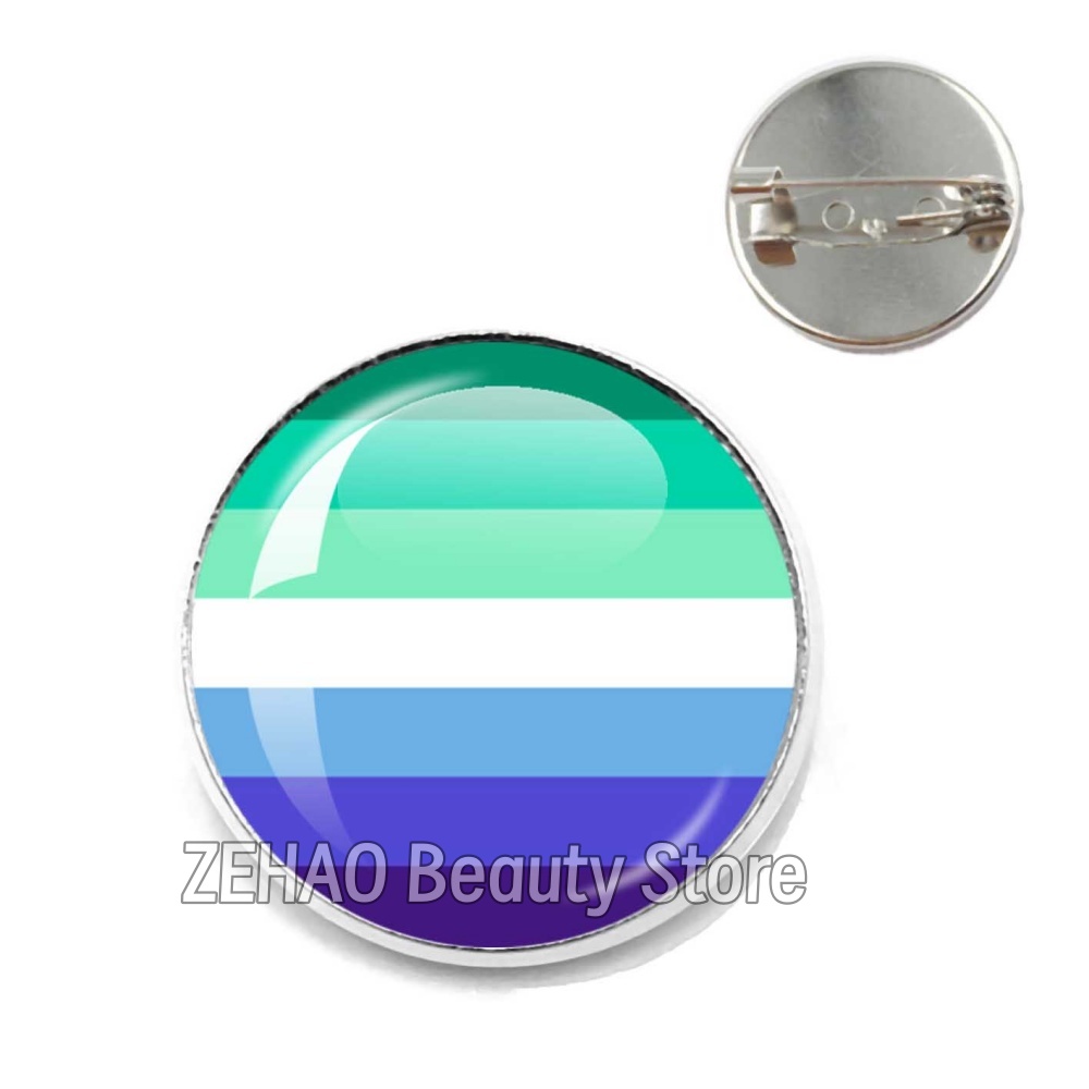 Pin Bendera Gay Pride MLM, Bro - Men Accessories Jewelry ulasan dan harga