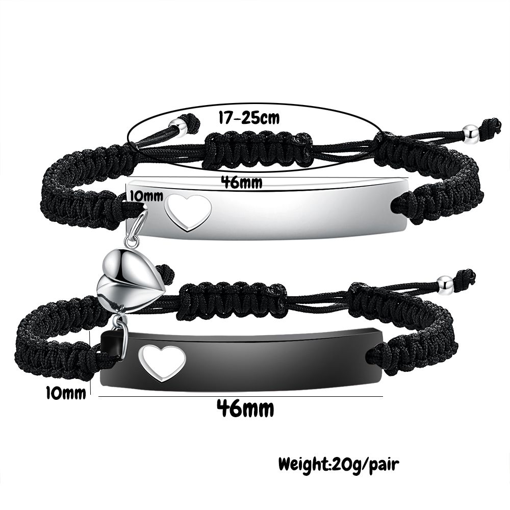 Set gelang pasangan baja tahan - Men Accessories Wrist ulasan dan harga