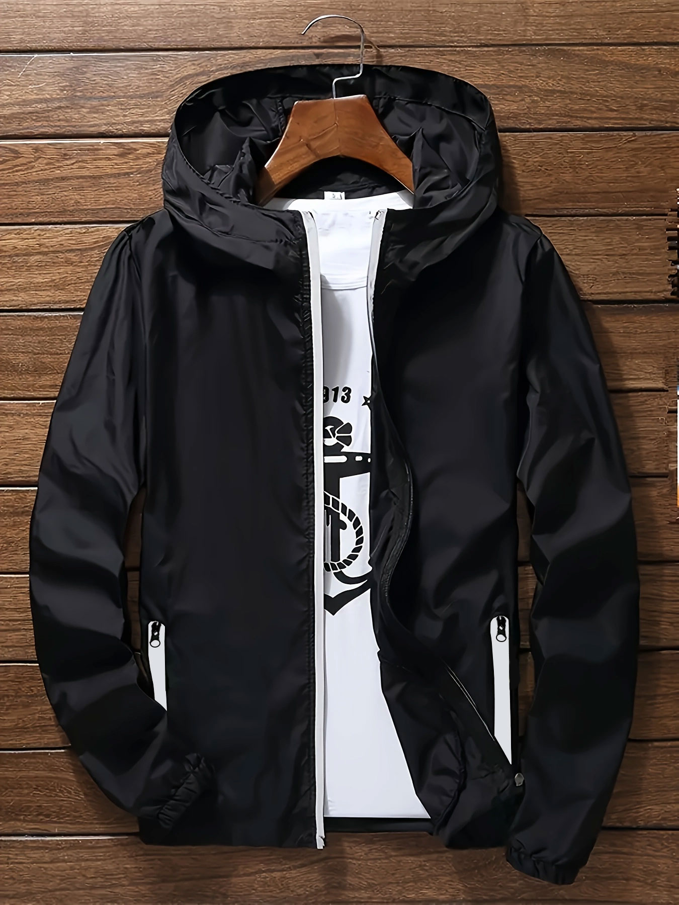 Jaket Windbreaker Pria Premium - Men'S Accessories Pouch ulasan dan harga